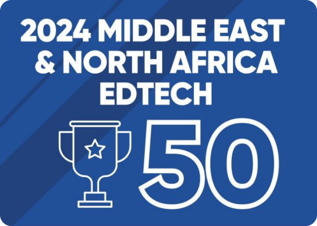 Aila being chosen in the top 50 edtech startups in MENA region. Aila education