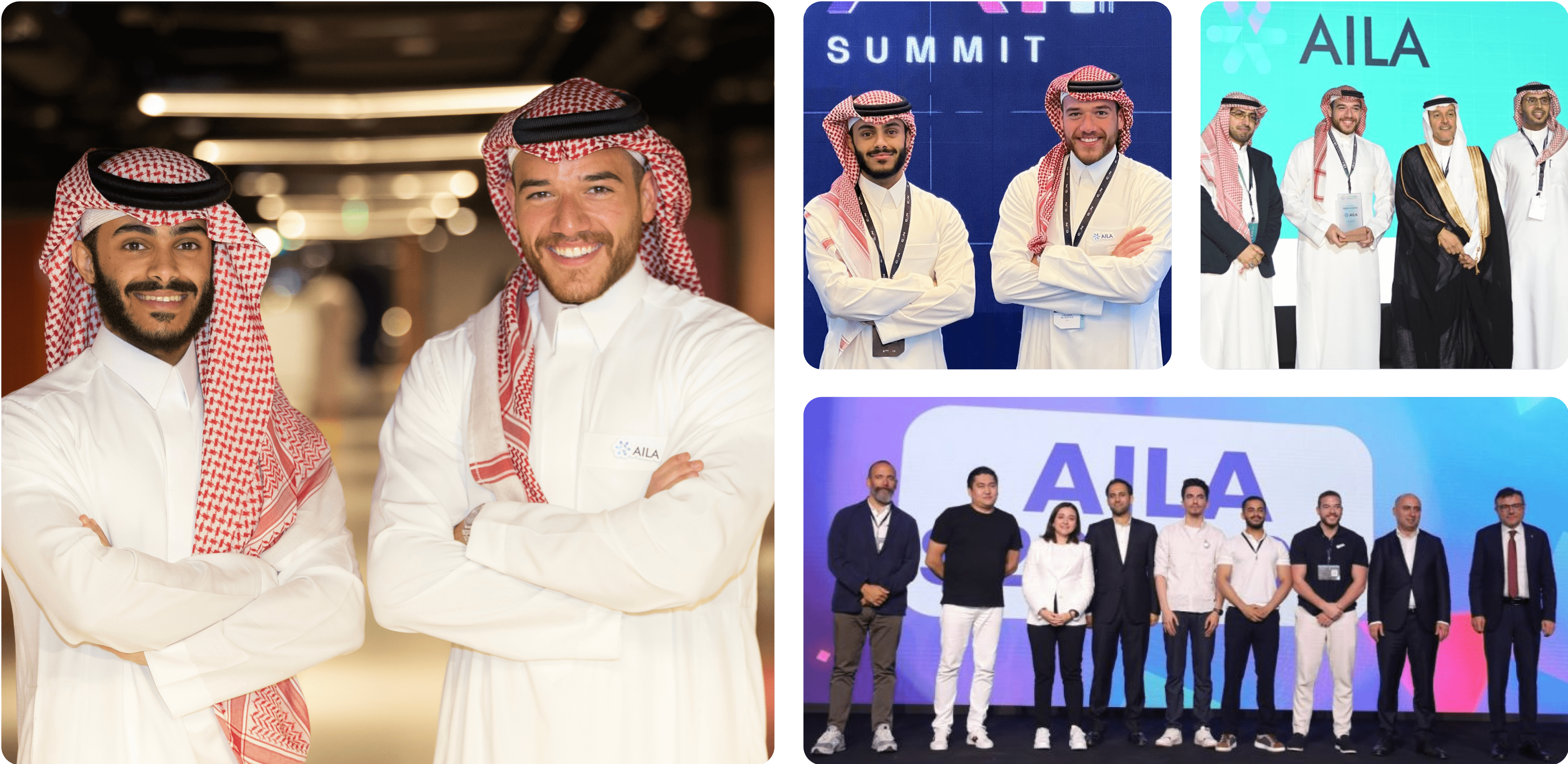 the Co-Founders of Aila, a saudi AI edtech startup